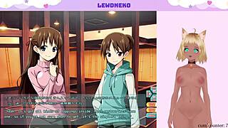 VTUBER LEWDNEKO PLAYS GO GO NIPPON AND MASTURBATES PART 4