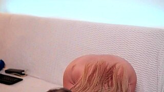 Stella Cardo Rides Dildo, Big Tits Bouncing Wildly