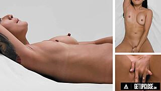 Avery Black's Intense Solo Orgasm Scene