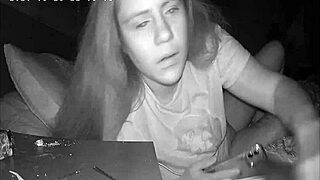 kinky young whore c gags hard to massive orgasm on hidden cam