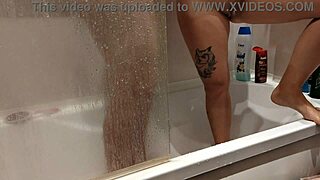 shower time got steamy with mutual masturbation vibes 💦