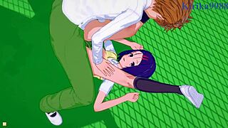 Hé, Lala Satalin Deviluke en Haruna Sairenji neuken intens met Rito Yuki in deze To Love Ru hentai! 😍