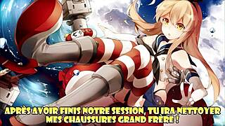 Shimakaze Wants To Make You Her Sexual Slave With Anal Humiliation.