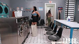 yo, wanna watch charles dera and jennifer white sneak a risky public blowjob?