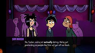 Amity Park group dancing leads to creampie foursome