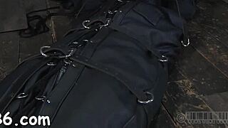 Harsh Whipping Leaves Enchanting Gal Screaming in Pain