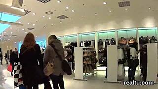 Watch this Czech teen get seduced and pounded in the supermarket POV?