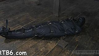 Harsh Whipping Leaves Enchanting Gal Screaming in Pain