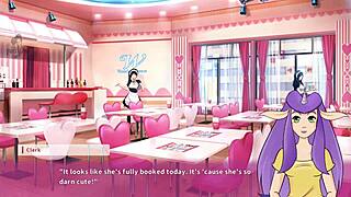 in ninnin days part 4, the sexy ninja maid serves her master in the game