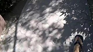 risky pool shower fun with stepsister