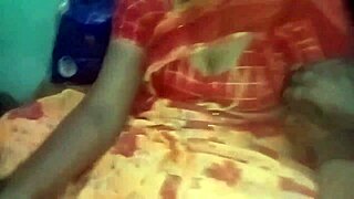 Beautiful Asian aunt seduces in the bathroom and gives a great blow job