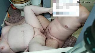 Chubby Blonde's Hairy Pussy Gets a Sticky Creampie