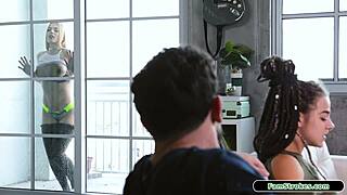 petite stepsis casually sucks stepbros big cock in the bedroom