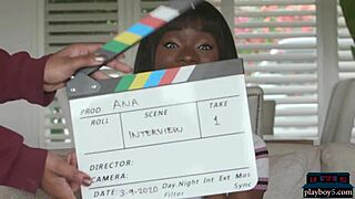 Ana Foxxx strips in the bath