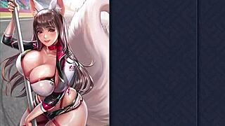 ep1 racer girl mikami teasing in king of kinks