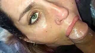 She craves cock in her mouth all day. Can throat action get any deeper?