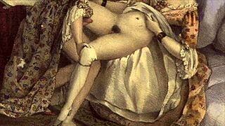 antique retro vintage cartoon illustration