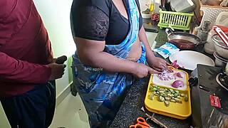 Flashing and Masturbating Right in Front of Tamil Maid Kanika