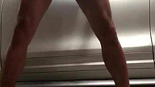 The gym action in the garage