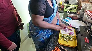 Flashing and Masturbating Right in Front of Tamil Maid Kanika