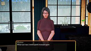 Playing my new family game with big tits and ass