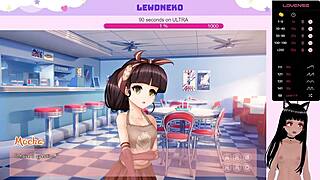 Vtuber Lewdneko Plays Order Us with Naked Anime Action, Damn!