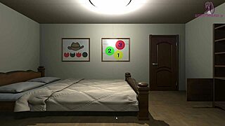 This anime game has you escaping the room with fat dolls and huge tits