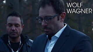 german milf juliaexclusiv gets interviewed before her outdoor muff diving session in berlin on wolfwagner.com