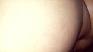 BLACK BBW GETS LATE NIGHT BACKSHOT CREAMPIE IN THONG AND PANTIES