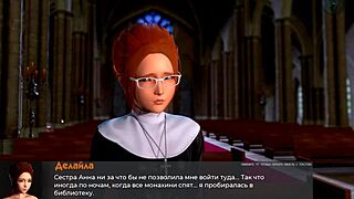 Blonde hentai slut surprises with wild office antics in 3D.