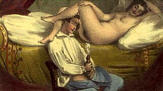 antique retro vintage cartoon illustration