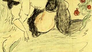 Erotic illustrations from a different era