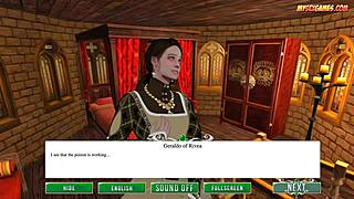 Witch Engages In Intense Fucking And Blowjob During Magical Game Wish