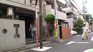 Japanese wife with big ass gets public cumshot. Raw homemade pounding with continuous creampie action.