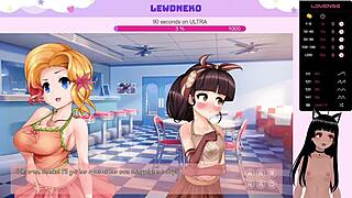 Vtuber Lewdneko Plays Order Us with Naked Anime Action, Damn!