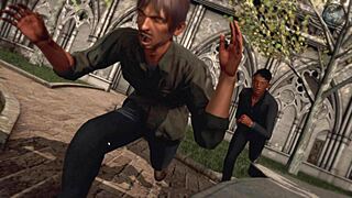 Blonde hentai slut surprises with wild office antics in 3D.