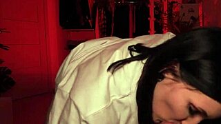 Pretty whore rides monster cock to orgasm.