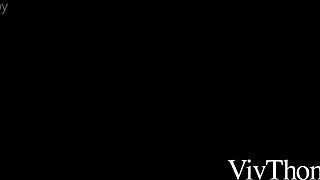 gorgeous blonde in sexy lingerie eats her lover's wet pussy