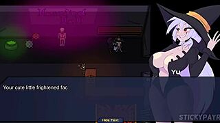 Spunkstock music festival - babe with silver hair has sex while doing an anime cosplay hentai sex game - part 4