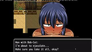 tanned girl natsuki squirts everywhere in the public bath hentai game