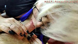 Guys, my wife’s such a whore, nothing beats finishing on this bitch with hot cum after banging her hard.