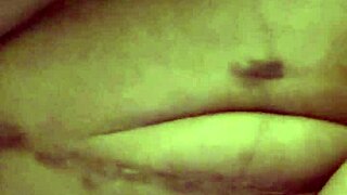 rea performing masked masturbation with dildo in pussy and sucking on it