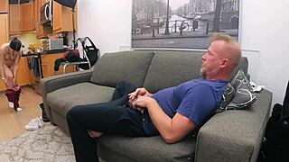 britney mason takes hardcore anal on the couch 😈