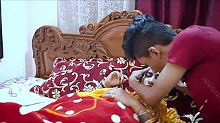 Indian Sudipa bhabhi enjoys massage and fun with devar