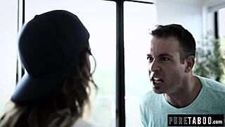 Hey, this step sister is making her point loud and clear with that virgin roleplay!