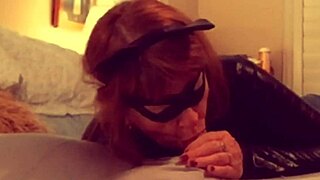 Catgranny Passionately Blows Batman