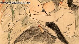 Erotic illustrations from a different era