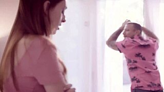 Neighbor spies on Maya Kendrick's assfucking