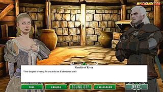 Witch Engages In Intense Fucking And Blowjob During Magical Game Wish