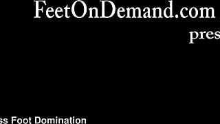 Hey, repair guy, got a thing for feet with that footjob fetish?